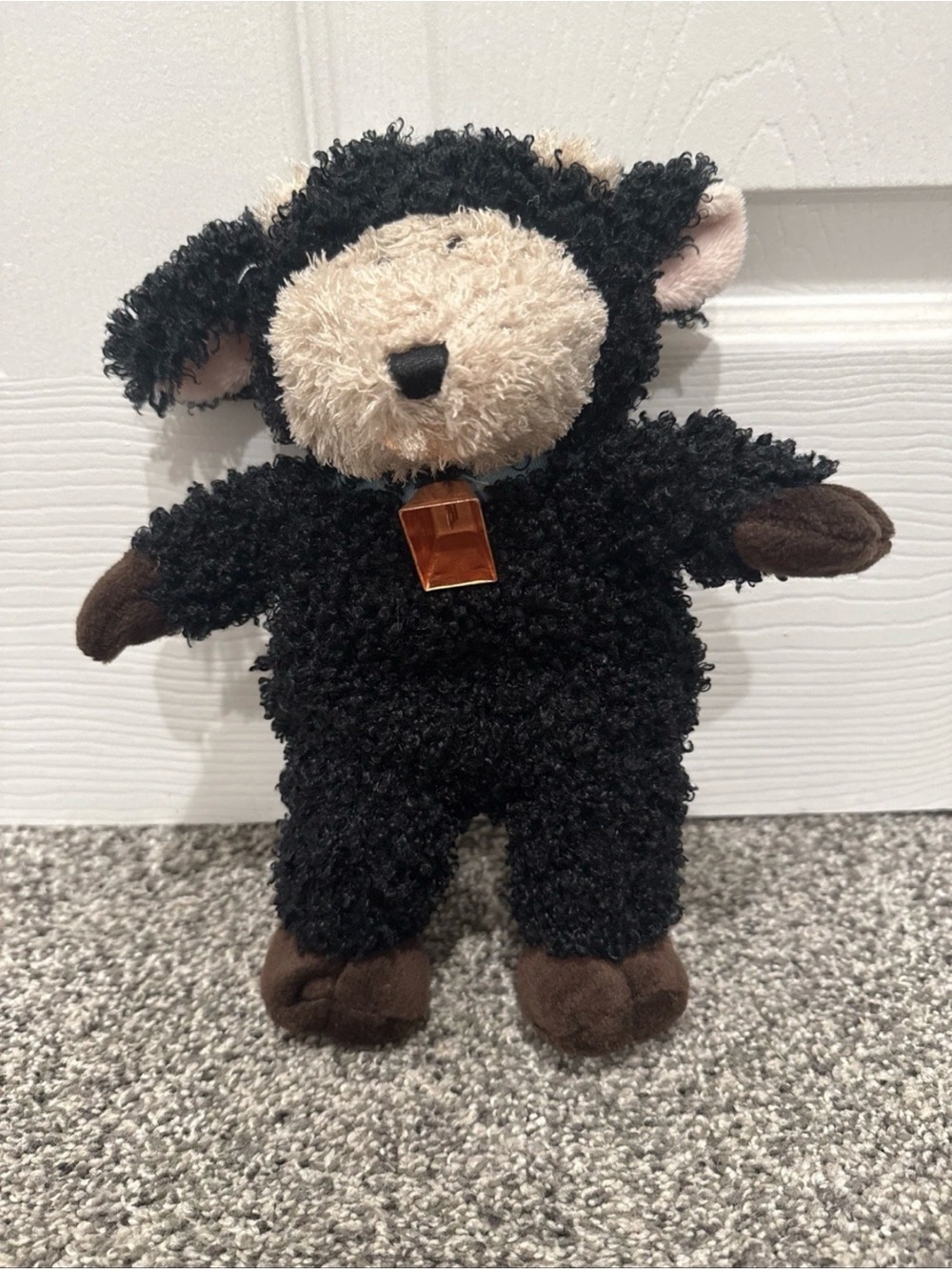 Starbucks Limited Edition Bearista Teddy Bear Black Sheep 2004